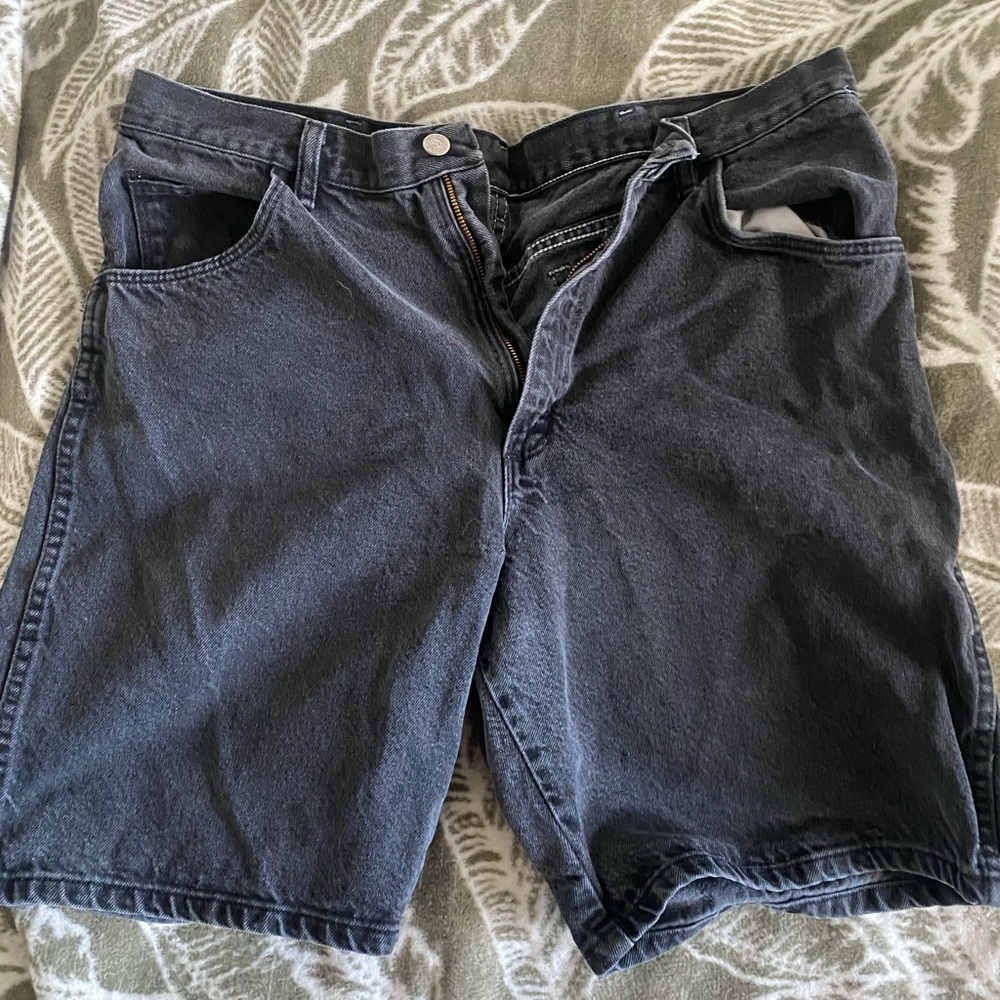 Black men’s jorts wrangler size 36